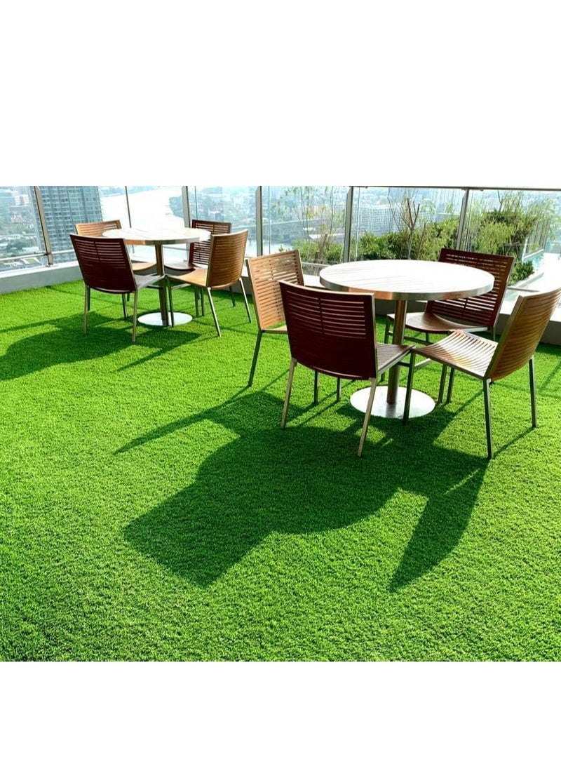 Generic FFD Artificial Grass Carpet Green, Artificial Grass Turf For Home Outdoor Front,Garden Decoration 2x8 Meters  - Image 4