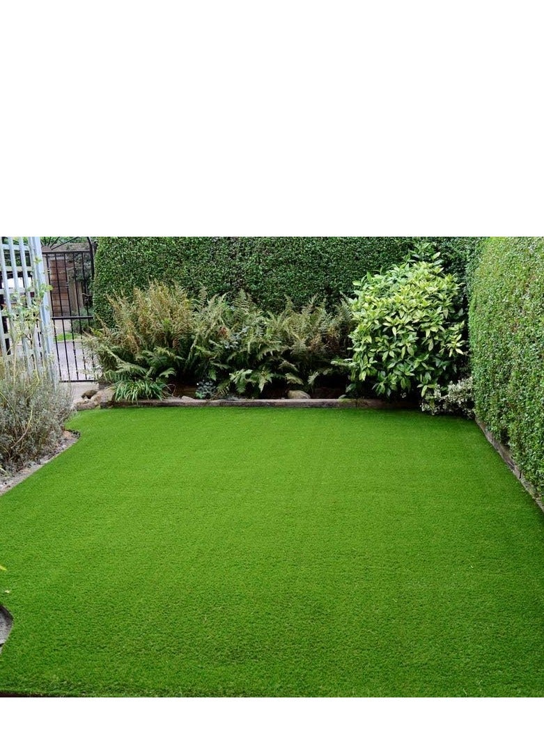 Generic FFD Artificial Grass Carpet Green, Artificial Grass Turf For Home Outdoor Front,Garden Decoration 2x8 Meters  - Image 5