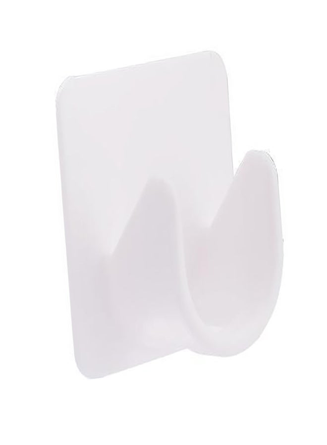 Closet Rod Holders Secure Multifunctional Antislip Adhesive Shower Curtain Rod End Supports For Bathroom - Image 4