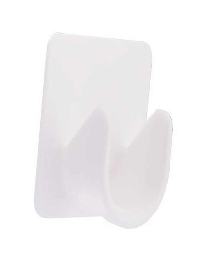 Closet Rod Holders Secure Multifunctional Antislip Adhesive Shower Curtain Rod End Supports For Bathroom - Image 3