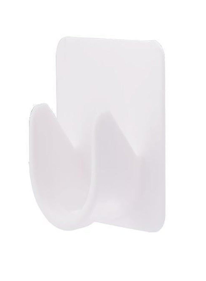 Closet Rod Holders Secure Multifunctional Antislip Adhesive Shower Curtain Rod End Supports For Bathroom - Image 2