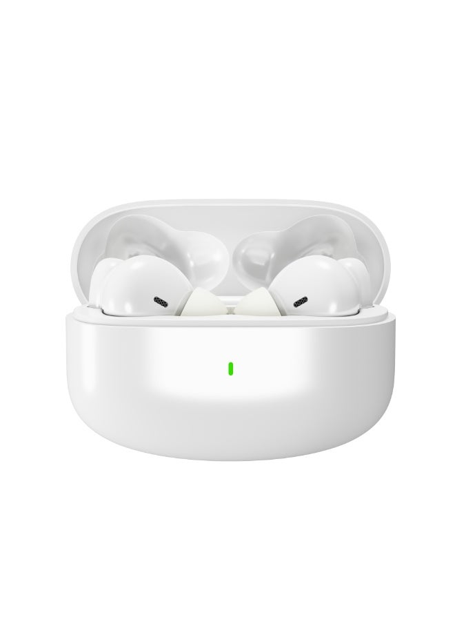 Xcell Xcell Soul14 Pro Wireless Earbuds | IPX4 Waterproof, 13mm Drivers, Immersive Bass | 24H Playtime, 8H Talktime | TWS with Mic for Sports & Daily Use | For iOS/Android/Huawei/Laptop – White  - Image 1