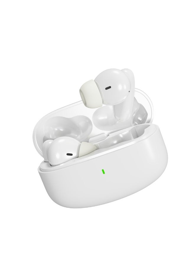 Xcell Xcell Soul14 Pro Wireless Earbuds | IPX4 Waterproof, 13mm Drivers, Immersive Bass | 24H Playtime, 8H Talktime | TWS with Mic for Sports & Daily Use | For iOS/Android/Huawei/Laptop – White  - Image 3