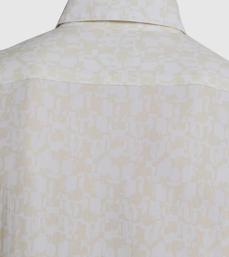 Ben Sherman  Ben Sherman Men's Long Sleeve Printed Shirts for Men | Best Price UAE