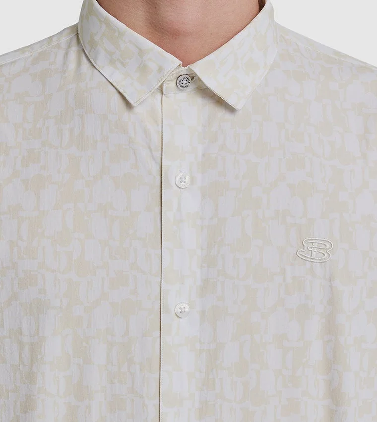 Ben Sherman  Ben Sherman Men's Long Sleeve Printed Shirts for Men | Best Price UAE