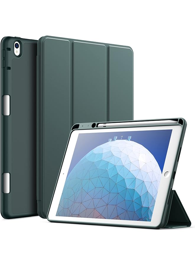 Jetech Case For iPad Air 3 (10.5 Inch 2019 3Rd Generation) And iPad Pro 10.5 With Pencil Holder Slim Tablet Cover With Soft Tpu Back Auto Wake Sleep (Misty Blue) - Image 1