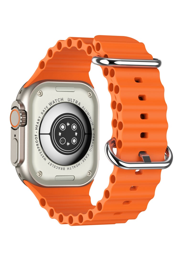 AROAQ - W800 Ultra High Tech Smartwatch 880mAh Battery 2.05 Inch Screen Display AI Assistance Sports and Health Modes Wireless Charging Bluetooth Smart Watch - Image 1