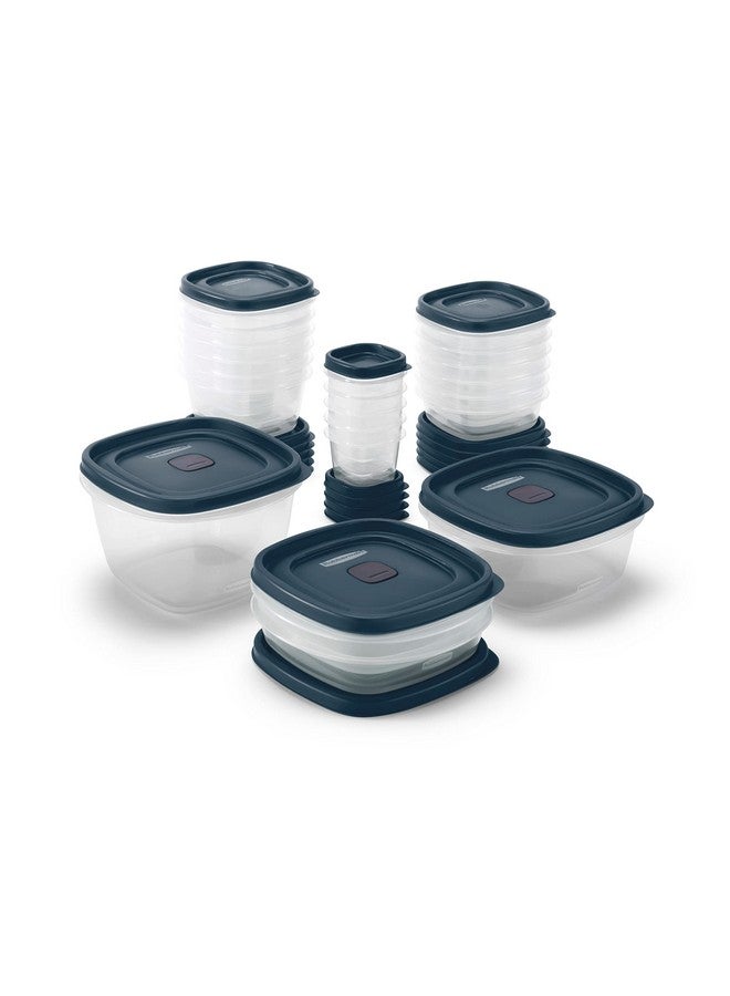 Rubbermaid Rubbermaid EasyFindLids Food Storage Containers in Special-Edition Insignia Blue, 42 Piece  - Image 1