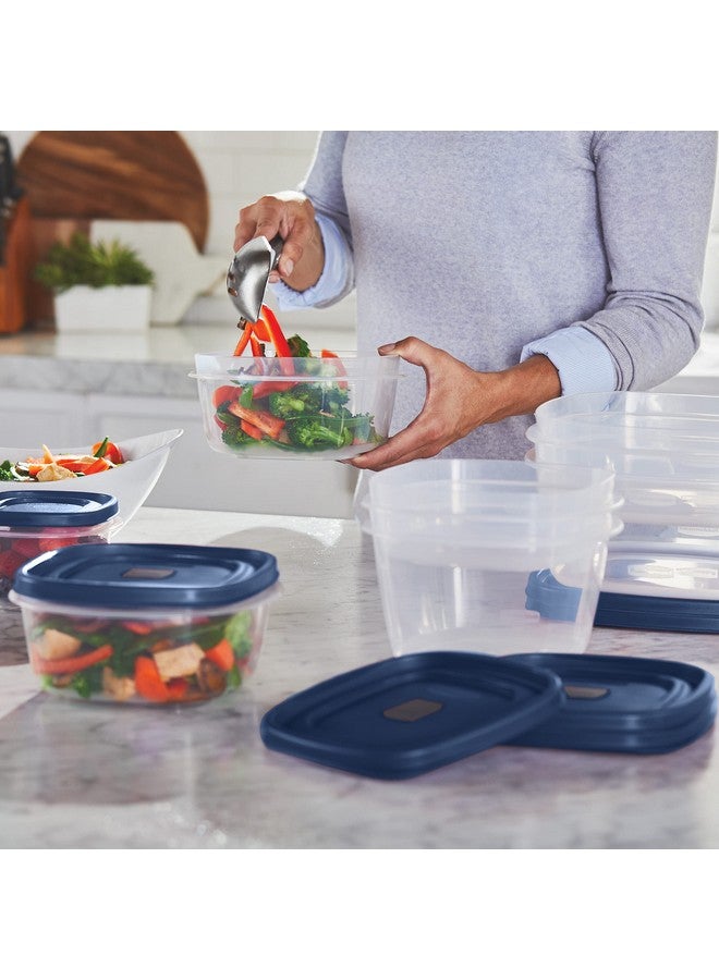 Rubbermaid Rubbermaid EasyFindLids Food Storage Containers in Special-Edition Insignia Blue, 42 Piece  - Image 5