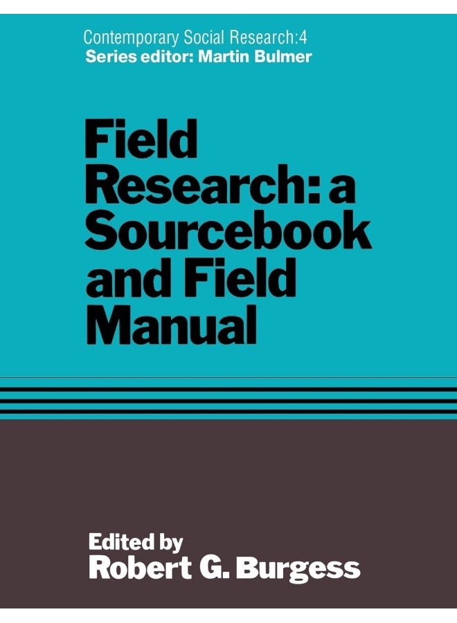Field Research: A Sourcebook and Field Manual 