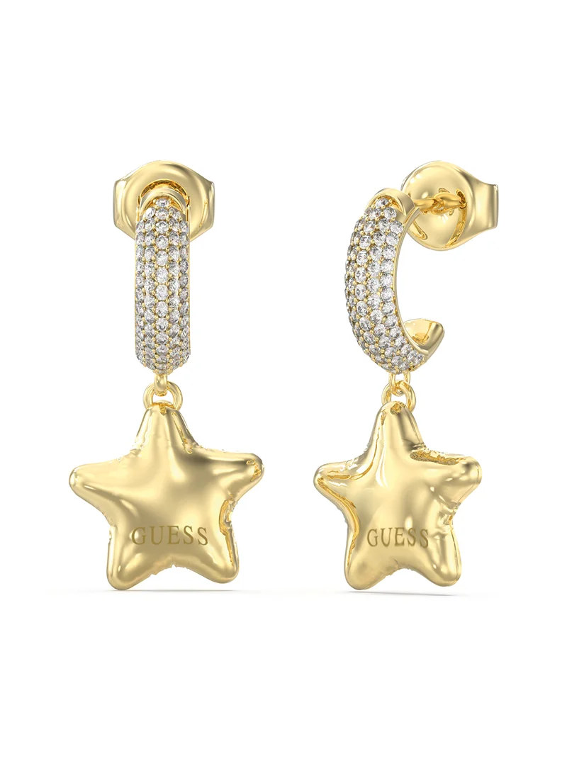 GUESS Iconique Non-Logo Earrings