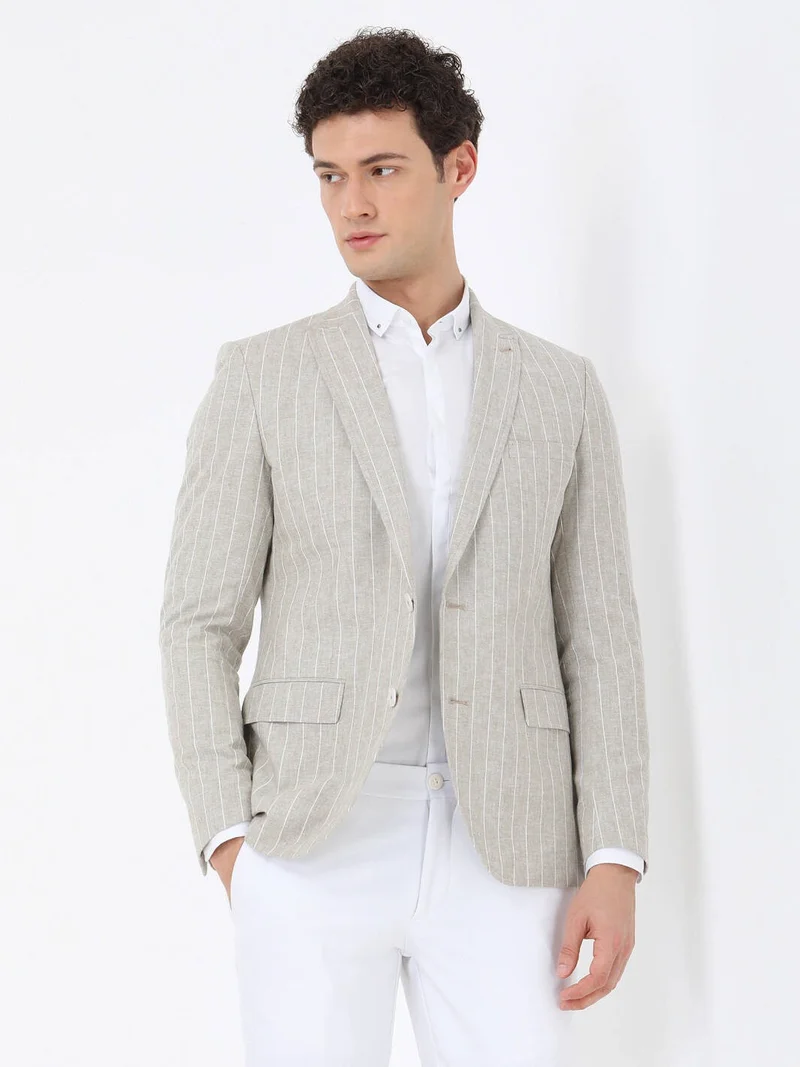 كيب White Plain Slim Fit Woven Classic Cotton Shirt