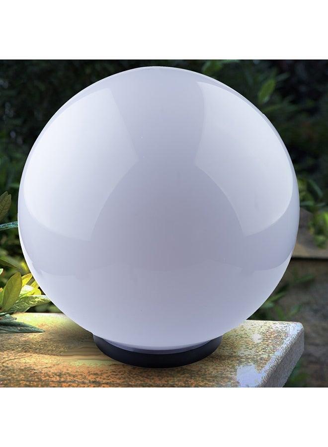 الروضة للإضاءة فانوس سور 1 لمبة | فانوس جداري للإضاءة الخارجية - أبيض 25x25 سم - Image 2