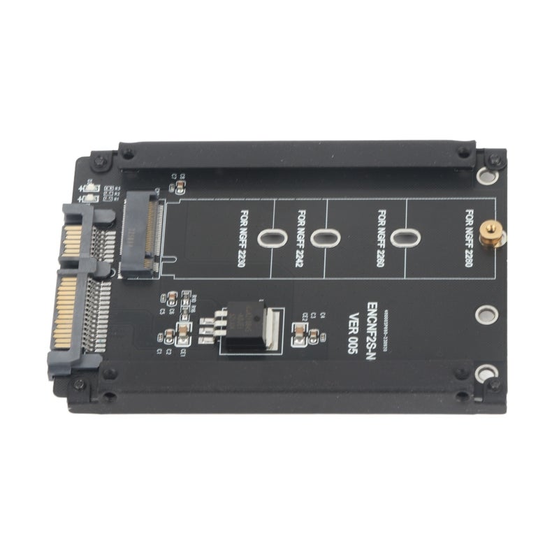 M.2 NGFF to SATA Adapter for 22x30 22x42 22x60 22x80 SSD - Plug and Play Converter with Stable Chip - M.2 to SATA B Key for Desktop PC - Image 3