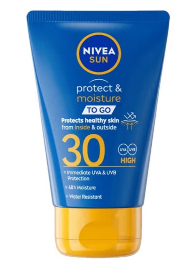 Nivea Protect & Moisture To Go Tube SPF 30 - 50ml