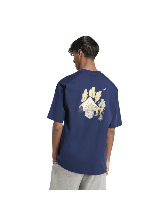 adidas Originals codes doodle camp men graphic t-shirt