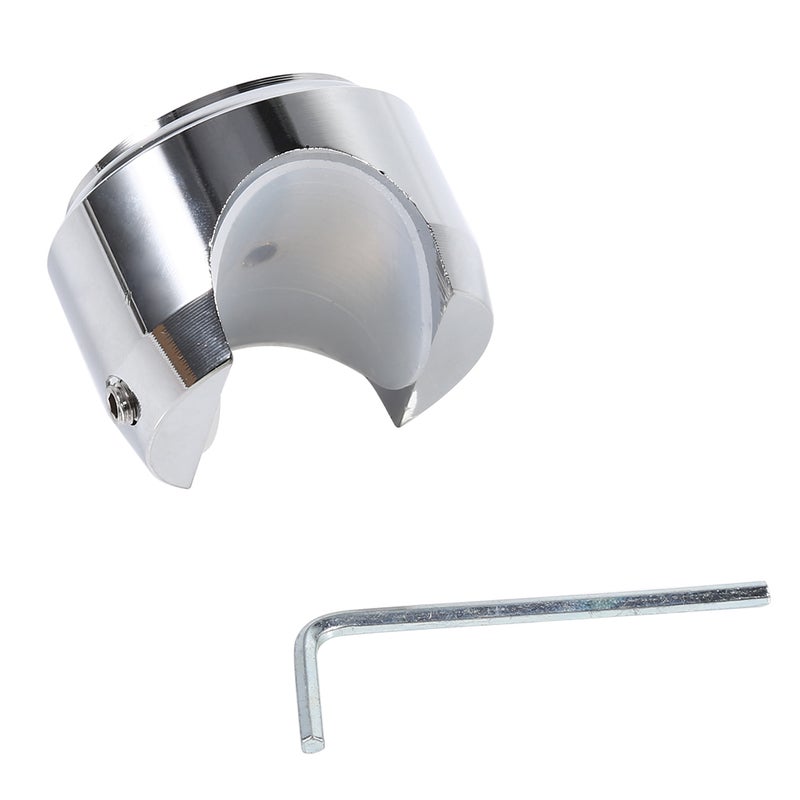 7/8" 1" Motorcycle Handlebar Mount Watch Precise Time Keeping Dial Clock White - Image 4