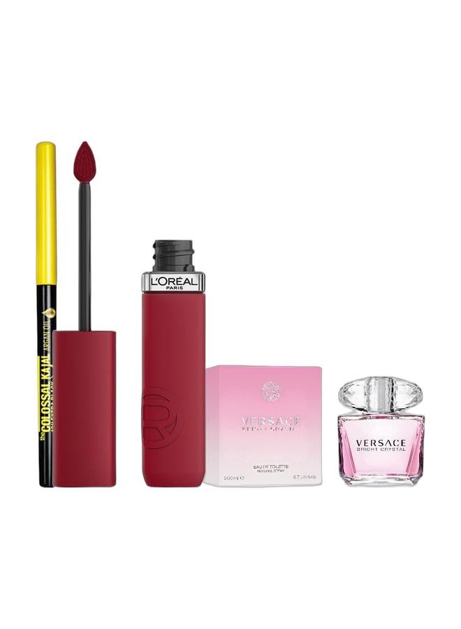 NYX PROFESSIONAL MAKEUP Karwa Must Have -Lipstick, Perfume, Kajal - Image 1