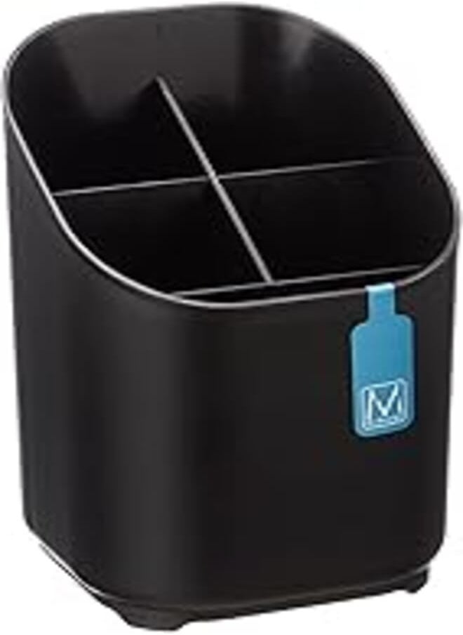 m-design - M-Design Cutlery drainer - black - 12.5 x 12.5 x 18.5cm - Image 1