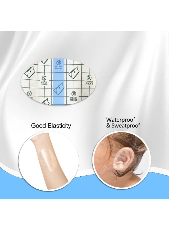 إيلهو ملصقات EELHOE المقاومة للماء ضرورية لحماية الأذنين من دخول الماء أثناء الاستحمام وغسل الشعر والسباحة. واقيات أذن للأطفال - Image 4