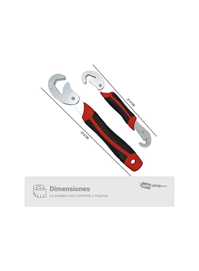 PROMASS 9-45Mm Adjustable Multi Purpose Magic Spanner Tools Universal Wrench Pipe Adjustable Spanner Adjustable Grip Wrench 1 Pc - Image 5