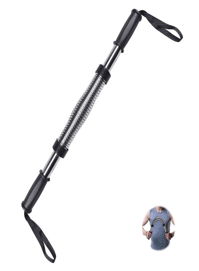INNOLIFE Power Twister Bar, Upper Body Exercise Equipment for Chest Workout, Shoulder, Forearm, Bicep and Arm Strengthening Workout Equipment (110LB (50KG)) - Image 1