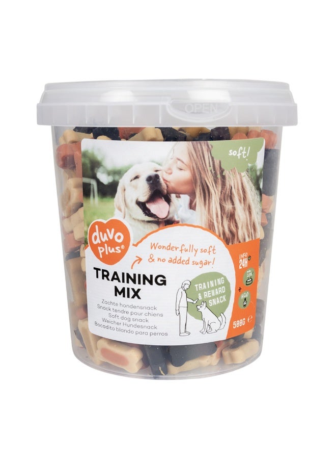 duvo Plus Duvo Soft Chews Mix Dog Treats 500g – Soft & Tasty Training Snacks - Image 1