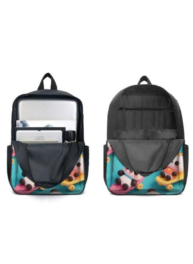 Bright Li Fire Unlock the new fashion of childish fun! Three-piece set of bags, cartoon elements for children and teenagers (students, children, friends' outings, mountain climbing, schooling, etc. can be used) - 114 - Image 4