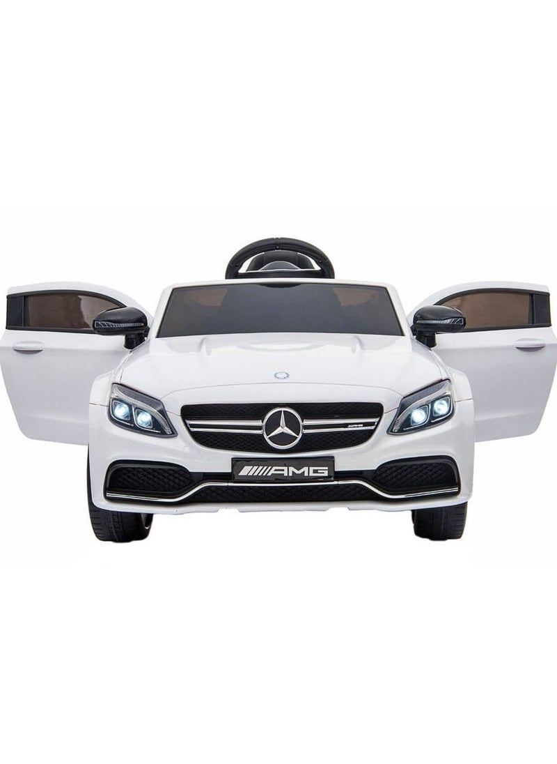 فاكتيوال تويز سيارة مرسيدس بنز SUV C63 12 فولت - بيضاء  - Image 3