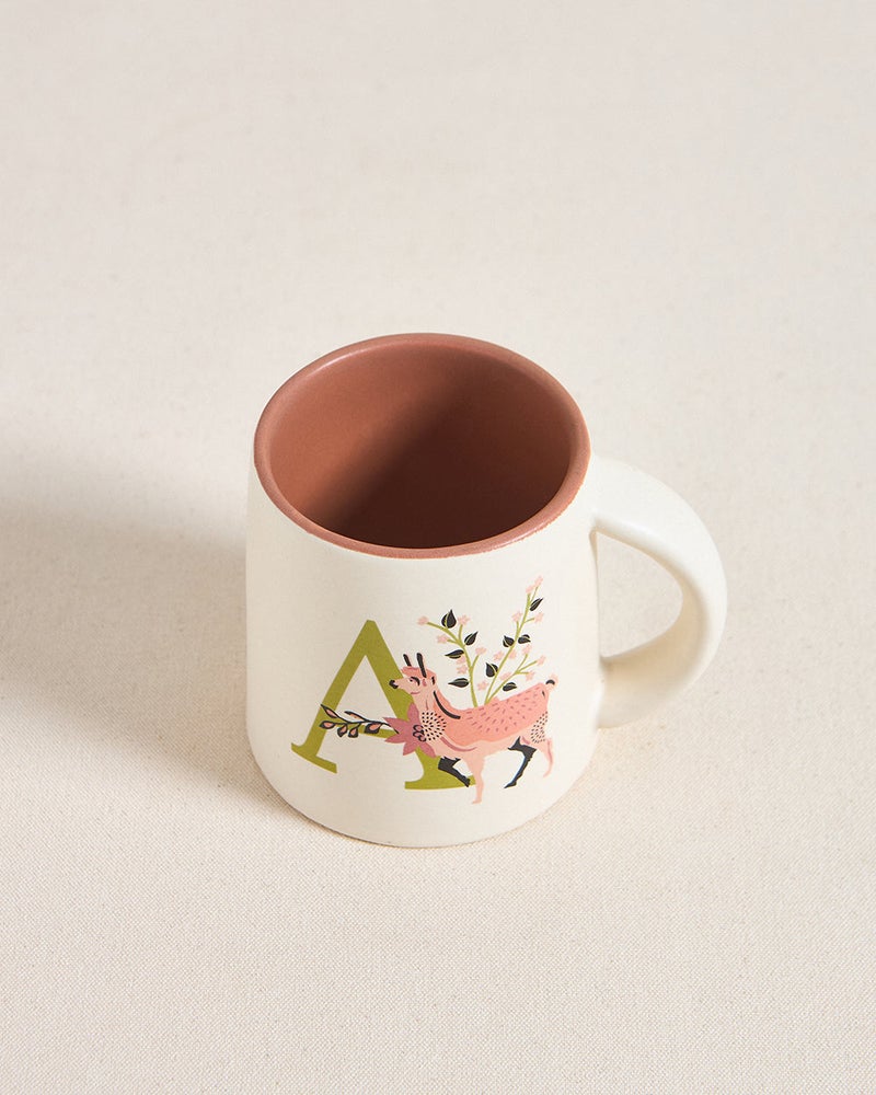 Chumbak Alpaca Alphabet Mug - A - Image 5