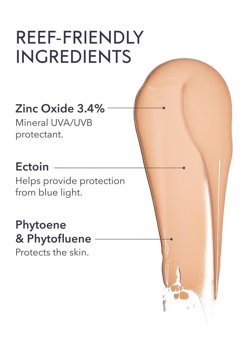 الاستنسكينكير HydraTint Pro Mineral Sunscreen SPF 36 (3.2 أوقية) | مرطب يومي ملون لمنع الشمس للوجه والرقبة  خالي من العطر ومقاوم للماء - Image 4