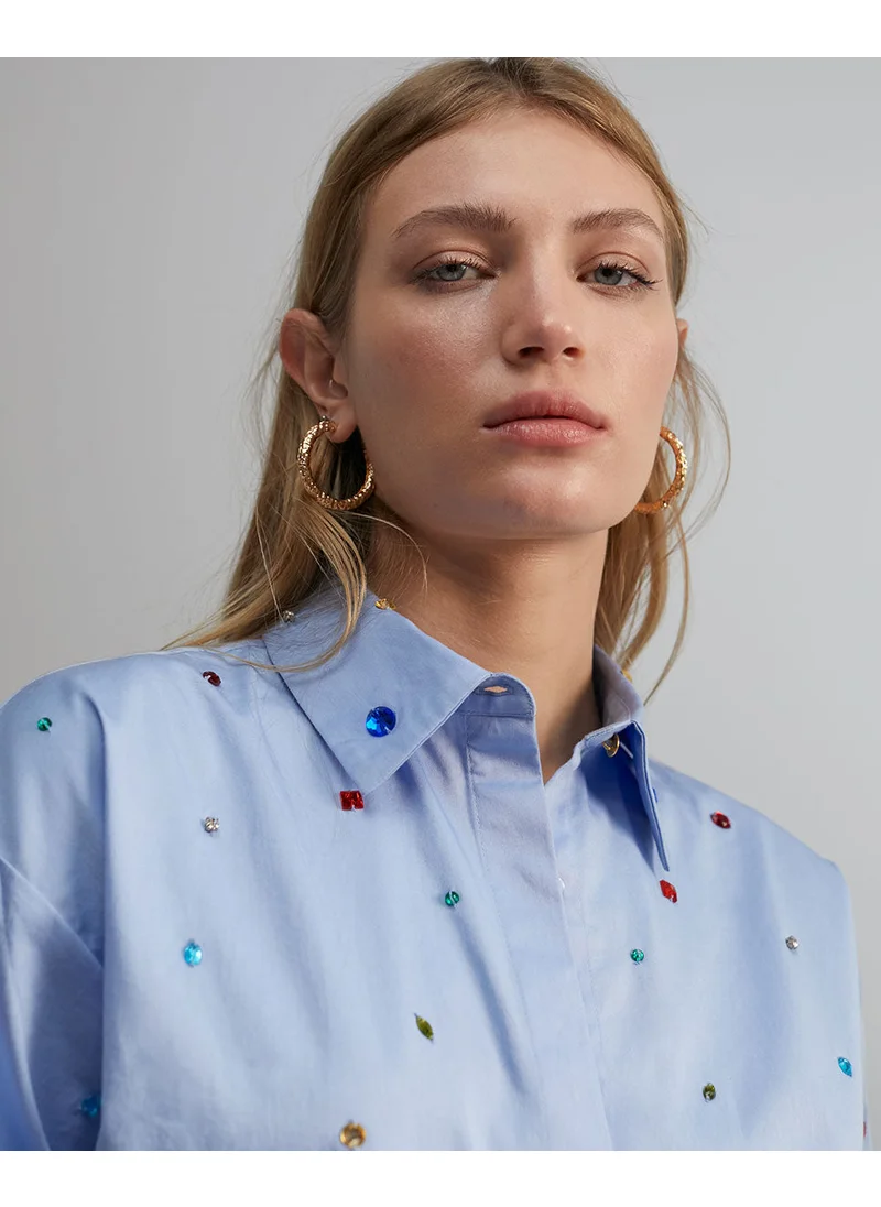 Lola Casademunt Shirt with rhinestone detail