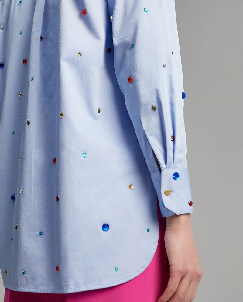 Lola Casademunt Shirt with rhinestone detail