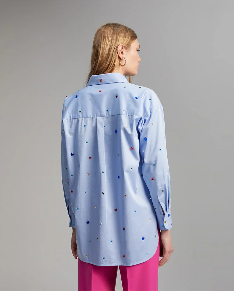 Lola Casademunt Shirt with rhinestone detail