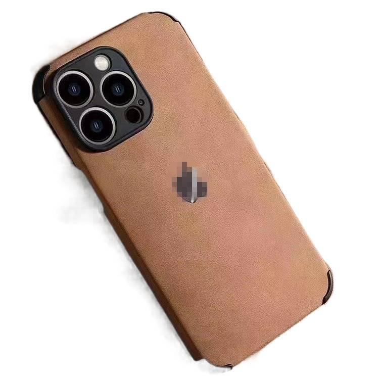 غطاء واقي، أخضر، مقاوم للصدمات لـ iPhone 14 / 14 Plus / 14 Pro / 14 Pro Max، ملمس جلد باللون الأخضر للاستخدام المنزلي للسفر للمكتب المنزلي - Image 5