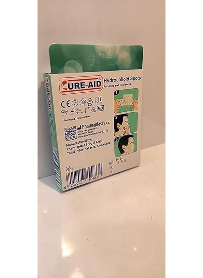Hydrocolloid spots for acne and cold sores Skin Tone Pill Sticker 24 pcs - Image 3