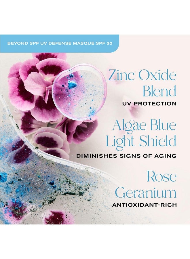 إيرنو لاسزلو قناع بيوند Spf Uv Defense Masque SPF 30 للضوء الأزرق والأشعة فوق البنفسجية للوجه يقلل من علامات الشيخوخة ومضادات الأكسدة الغنية (1.7 أونصة سائلة) - Image 4