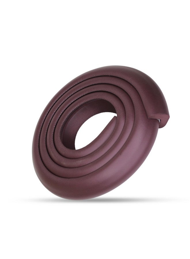 LuvLap Baby proofing extra thick 5 Metre Baby Safety Strip, 8 edge guard and 5 protectors, Cushioned Tape as Infant Bump Protector, Furniture Corner, Bed, Table Corners, with 3M adhesive tape, Brown - Image 1