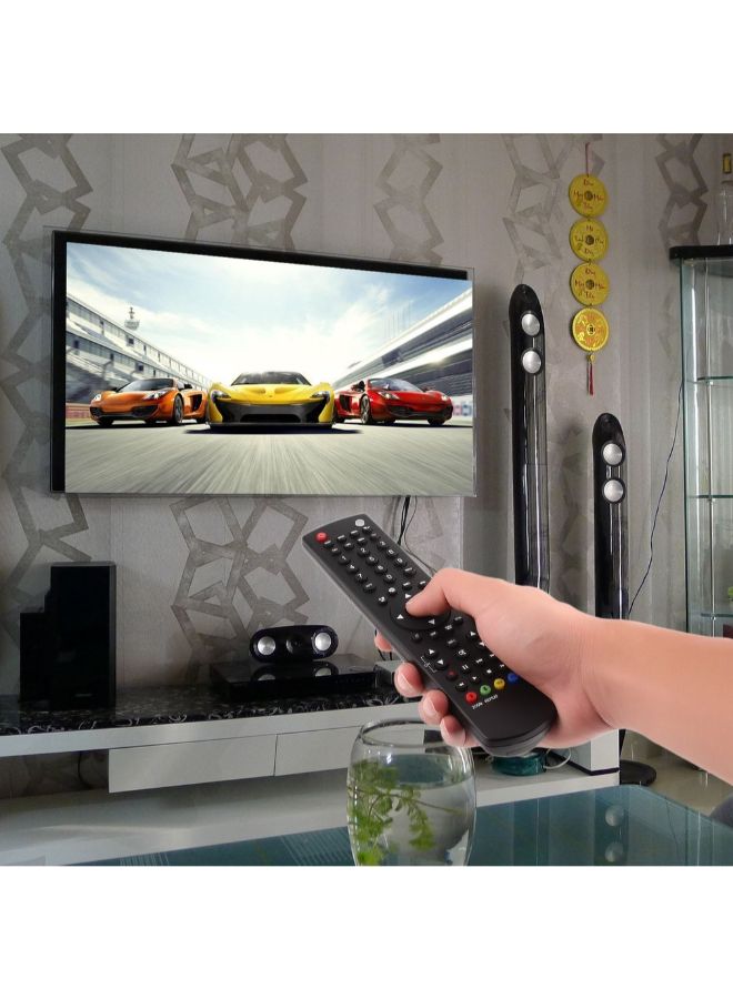 NIBEMINENT Portable Universal Smart TV Remote Control Replacement For RC1910 Black - Image 3