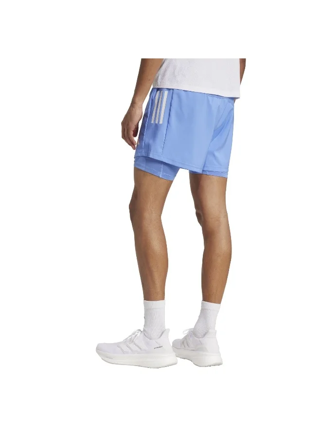 Adidas Otr B S 2In1 M Blue Running Shorts For Men XS