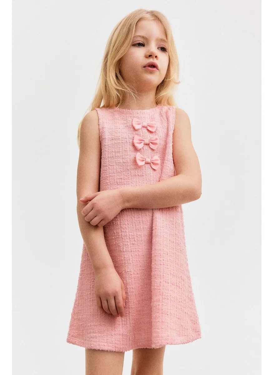اتش اند ام Bouclé-Weave Dress