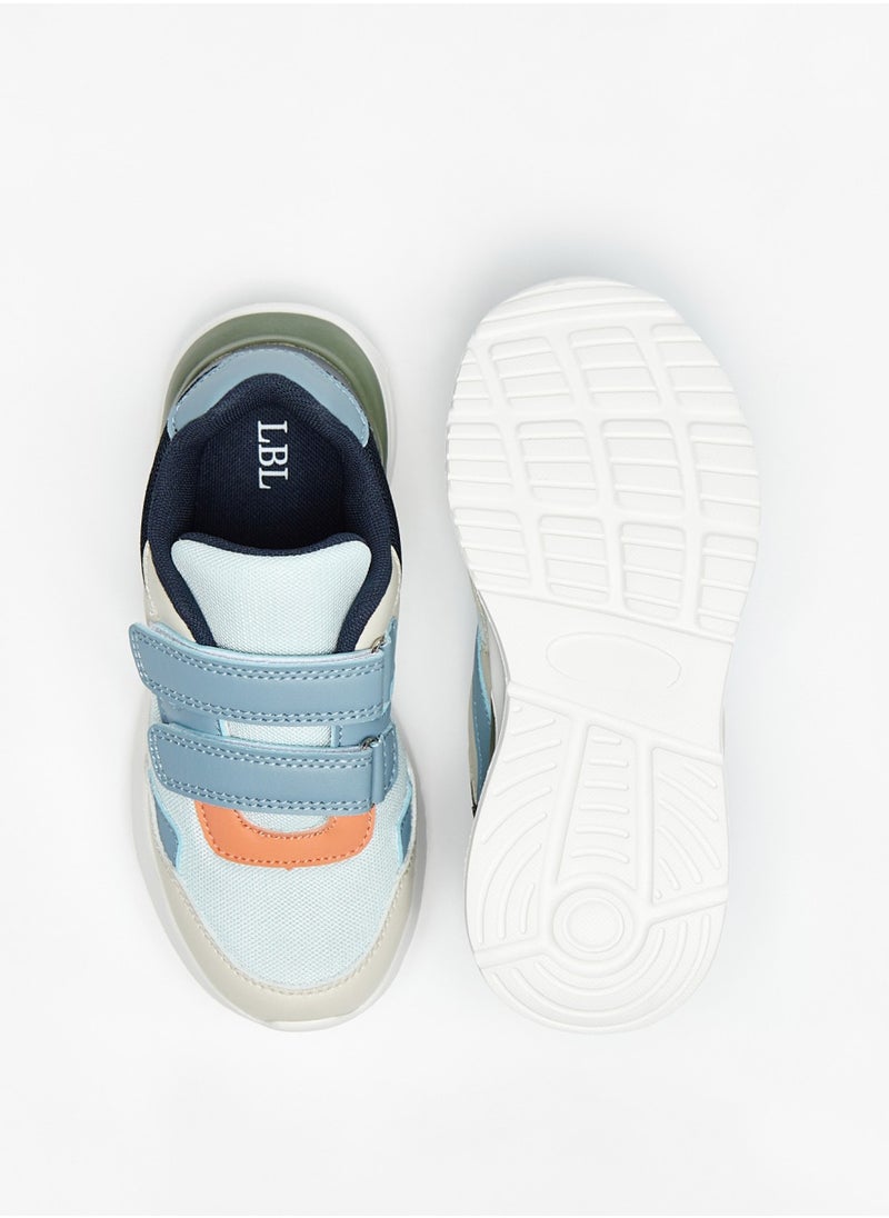 LBL by Shoexpress - Boys Colourblock Casual Sports Shoes With Hook And Loop Closure By Shoexpress - Image 1