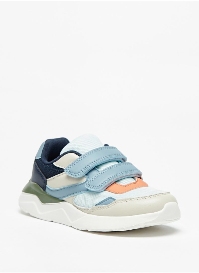LBL by Shoexpress - Boys Colourblock Casual Sports Shoes With Hook And Loop Closure By Shoexpress - Image 1