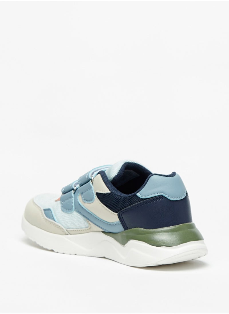 LBL by Shoexpress - Boys Colourblock Casual Sports Shoes With Hook And Loop Closure By Shoexpress - Image 1