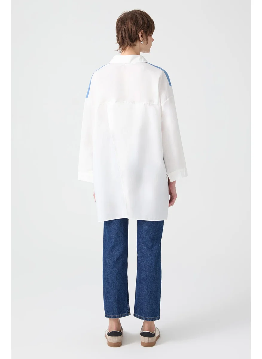 توتشي Denim Detailed Shirt