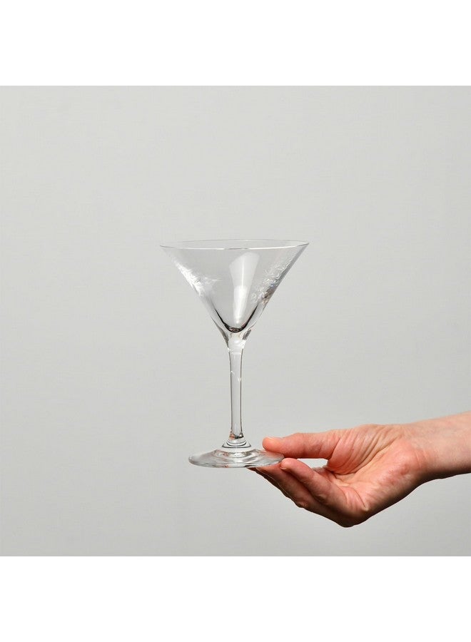 Krosno Krosno Martini Cocktail Glasses, Set of 6, 8.1 oz, Avant Garde Collection, Ideal for Cocktails, Frozen Desserts, Dishwasher Safe, Made in Europe  - Image 3