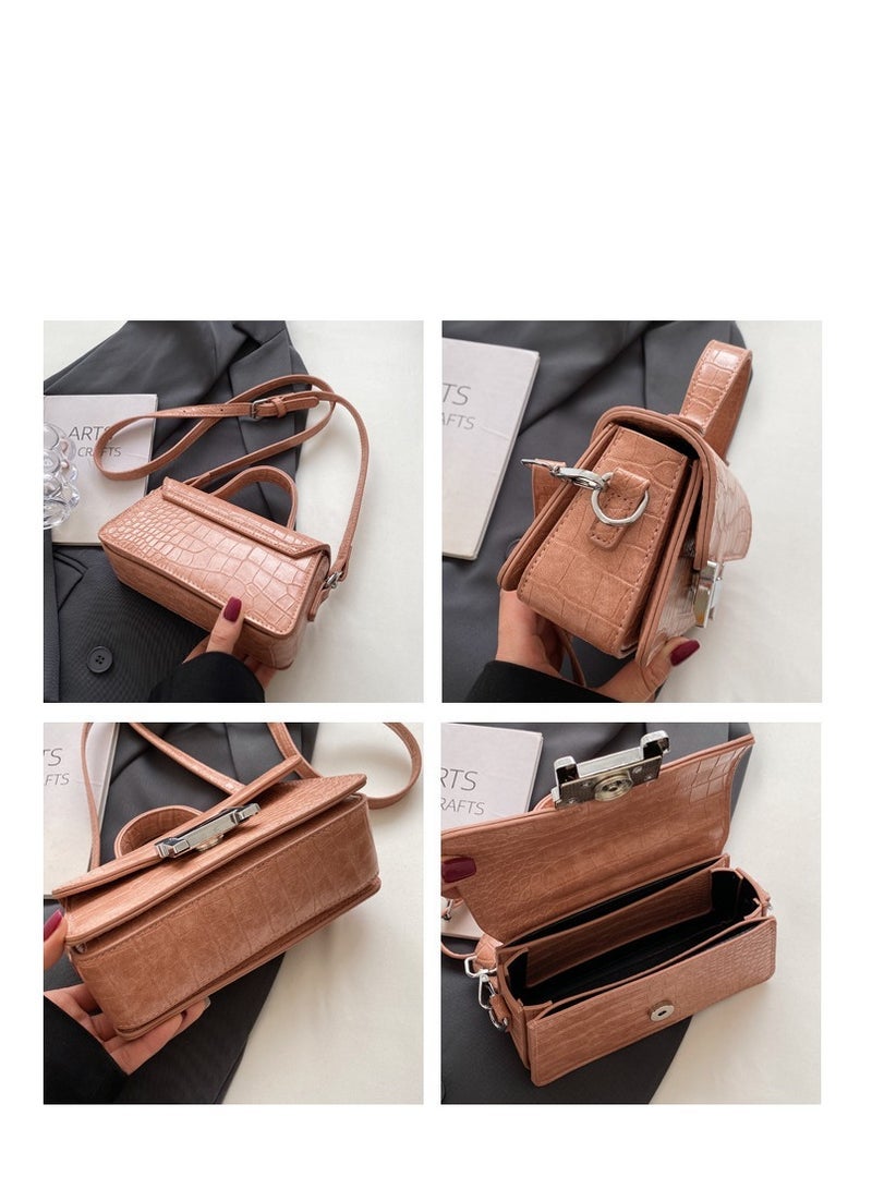 MIXDE Womens Light Luxury Chain Crossbody Bags 19*11*8CM - Image 2