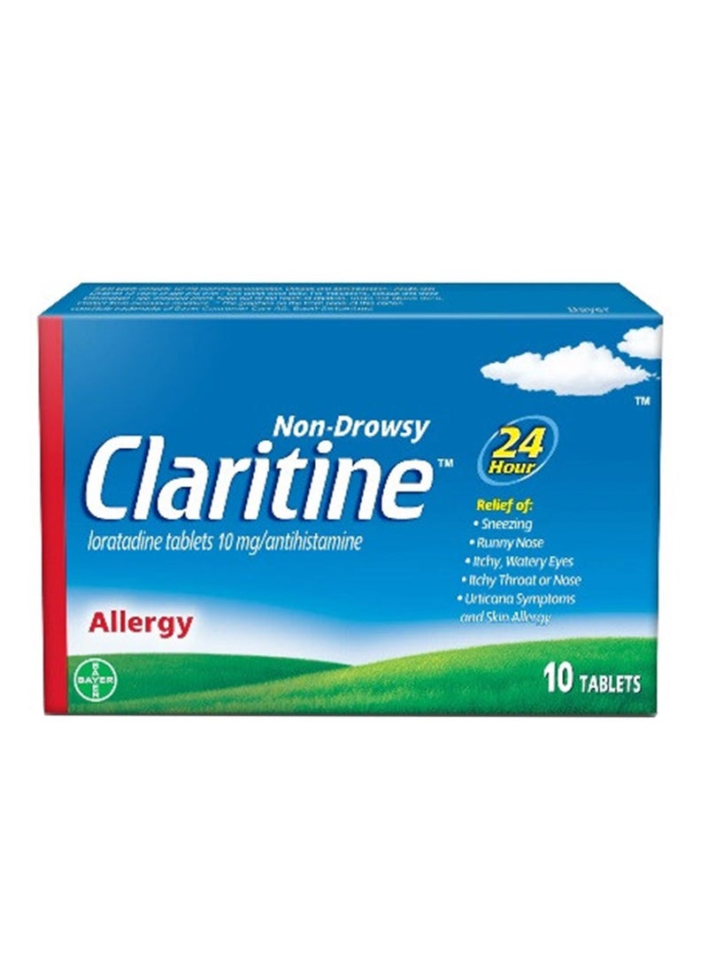 BAYER Claritine Tablets 10Mg-Pack Of 10