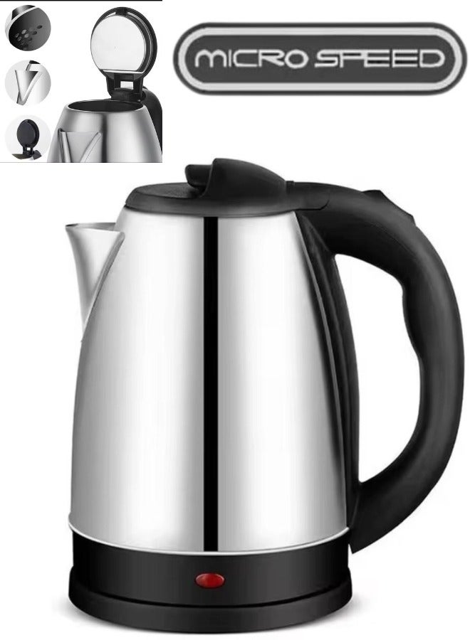 micro speed Stainless Steel Electric Kettle 2L - Image 1