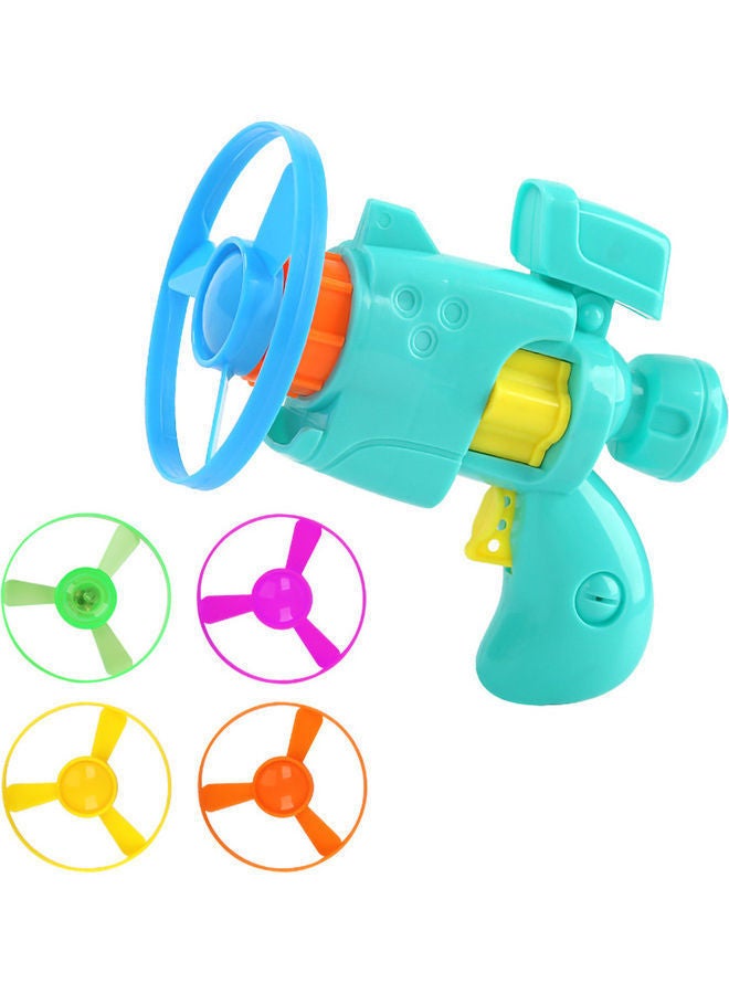 NIBEMINENT Flying Wheel Pistol Toy Set 11.5x10.5x3cm - Image 4